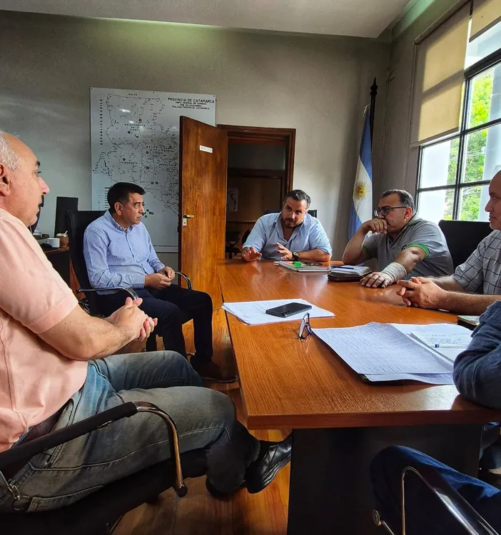 Coordinan obras viales para el Oeste provincial 1